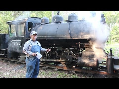 steam - Come along for a cab ride in the Georgia Museum of Agriculture's 1917 Vulcan Iron Works 0-4-0T Steam Locomotive! We will go through the process of firing the...