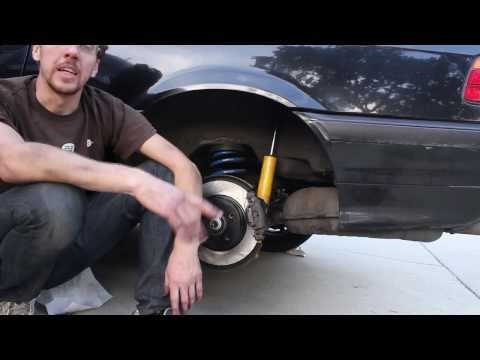 Replacing the Rear Brake Pads on a 1998 BMW 328is (E36)
