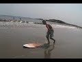 Skimboarding in Maine \