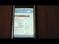 iPhone Safari Browser im Test iPhone Safari Browser im Test