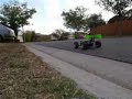 Twin Engine Buggy test run with new brakes fitted