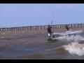 Video Kitesurf Laranjal Pelotas Sábado 17/10/2009 Kiteboarding Brasil Brazil
