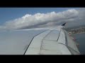 Airbus A380 take-off wingview