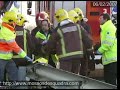 TN - Camió accidentat. Rescat complicat TN - Camió accidentat. Rescat complicat