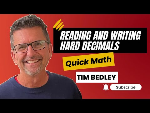 how to read decimals