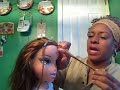Learning how to start and tighten locs using the interlock 