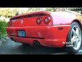 Ferrari F355 Spider Rev and Accelerate
