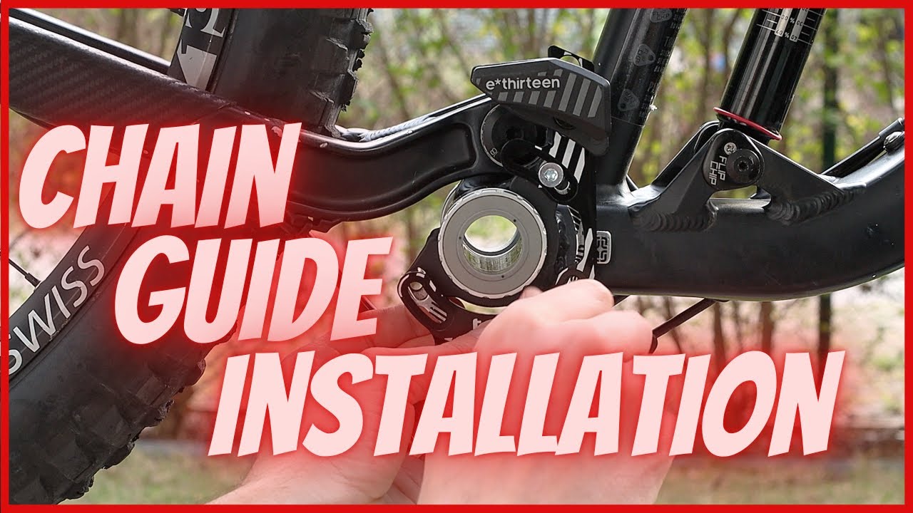 How To Remove and Install e*thirteen TRS+ Chain Guide 🛠️ | Tutorial for beginners