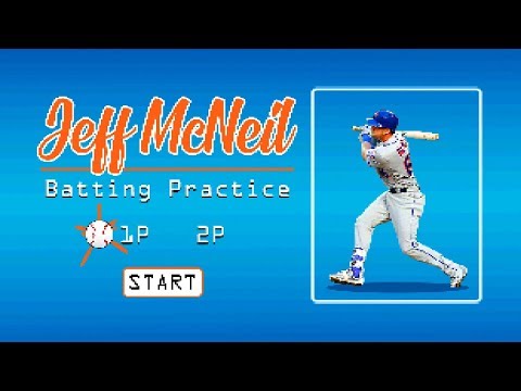 Video: Ready Player One: Play the Jeff McNeil Batting Practice Video Game!