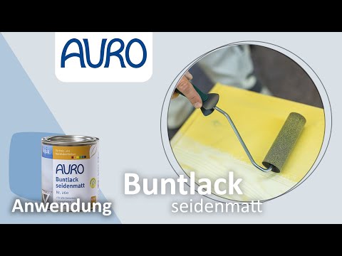 AURO Anwendung Aqua-Lack Kommode