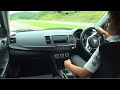 Lancer Evolution X, Test Drive at closed test track Part.2
