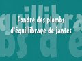 Couler et fabriquer ses plombs de pêche
