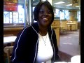 Silly Woman at Wendys
