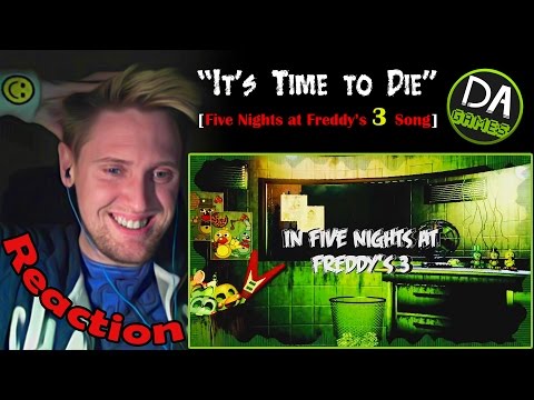 how to react five nights at freddy's
