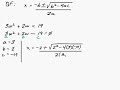 Algebra - Quadratic Equation - Word Problem Solving Problems Intuitive Math Help