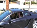 Kyle in a Lamborghini