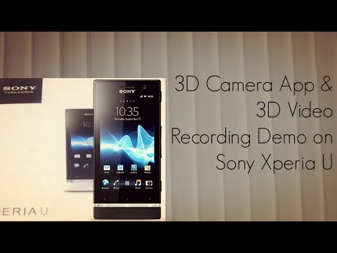 how to use camera of xperia u
