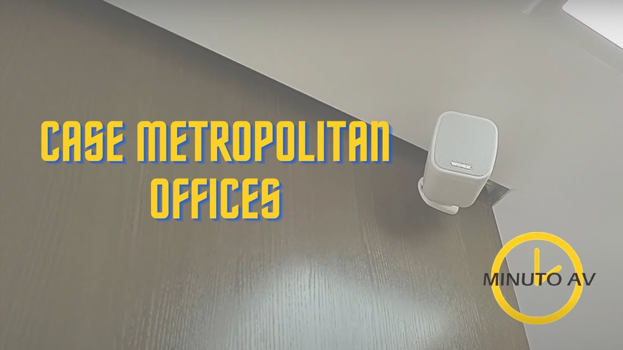 Sistema de comunicação predial no lounge do Metropolitan Offices - Minuto AV