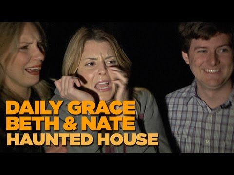 MyDamnChannel - DailyGrace, Beth, & Nate visit Times Scare haunted house to ghoularious results. More: http://www.mydamnchannel.com Twitter: http://www.twitter.com/mydamncha...