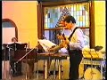 in 1990 dutch composer louis andriessen wrote the composition hout for the loos ensemble (nl). in this video the loos ensemble performs this composition in buenos aires in 1995.
loos ensemble
peter van bergen - tenor saxophone
gerard bouwhuis - piano
patricio wang - electric guitar
paul koek - marimba
time  05.57

http://www.loosfoundation.com
http://www.petervanbergen.nl
http://www.patriciowang.com