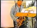 in 1990 dutch composer louis andriessen wrote the composition hout for the loos ensemble (nl). in this video the loos ensemble performs this composition in buenos aires in 1995.
loos ensemble
peter van bergen - tenor saxophone
gerard bouwhuis - piano
patricio wang - electric guitar
paul koek - marimba
time  05.57

http://www.loosfoundation.com
http://www.petervanbergen.nl
http://www.patriciowang.com
