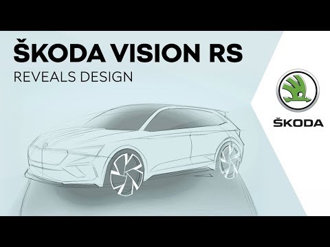 ŠKODA VISION RS reveals design