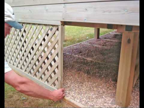 Lattice Under Deck Ideas