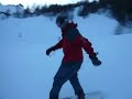 Snowboarding Arabba from Burz Christmas 08