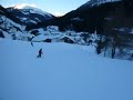 Snowboarding Arabba from Burz Christmas 08