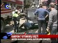 Zonguldak'ın Ereğli ilçesinde, freni patlayan kamyon park halindeki 7 araca çarparak durabildi.  www.caytv.com.tr