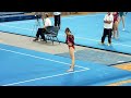 Georgia Wheeler FX 2009 National Clubs aa/ef
