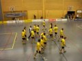 Aufnahme stammt vom 1. Liga Spiel Calanda Flyers Trimmis - Rheintal Gators Widnau vom 20. Oktober 2007. Endstand 6:8 (2:4,1:2 ,3:2). Die Rheintal Gators Spieler bedanken sich zum Schluss bei ihrem Torhüter Walter Willi, welcher fantastische 60 Minuten ablieferte und unzählige Torchancen des Gastgebers zunichte machte.