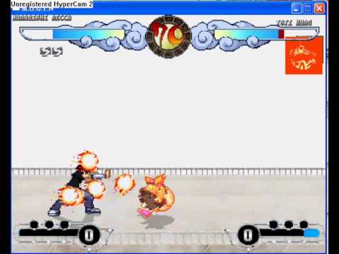 Hanabishi Recca combos naruto mugen