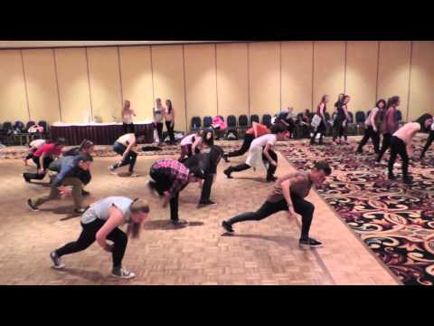 Alyson Stoner - First night of Urban Reach Dance Convention Burlington got a special kick off with an adult Beginner class from Alyson Stoner and then she and Lindsay Richar...