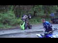 YFZ450 Crash Broken ASS