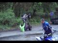 YFZ450 Crash Broken ASS