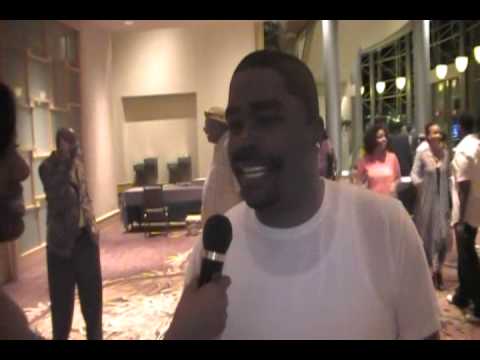 Comedian George Willborn at 6th Annual Jazz in the Gardens Press Conference