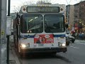 1997 New Flyer D60HF Artic M15 Bus #1079 at Grand St