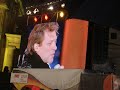 Bon Jovi presenting the song