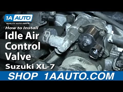 How To Install Replace Idle Air Control Valve Suzuki XL-7