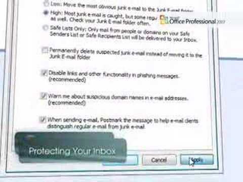 Microsoft Office Outlook 2007 Tip - Anti-Spam