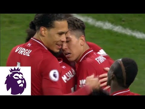 Video: Roberto Firmino's diving header caps Liverpool's sequence v. Man City | Premier League | NBC Sports