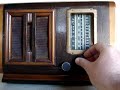 Wood old radio of my grandparents