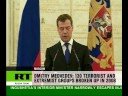 Medevev warns extremists