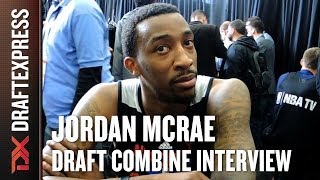 Jordan McRae Draft Combine Interview