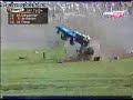 Race car crashes Race car crashes