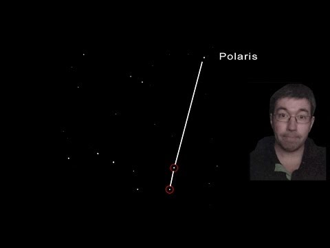 how to locate pole star