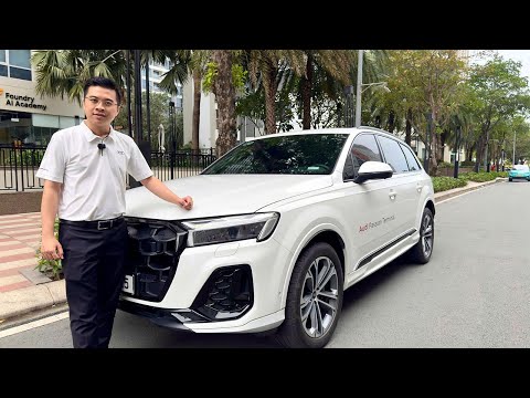 Trải nghiệm lái Audi Q7 S-Line 2025 nhập khẩu giá từ 3,850 tỷ - Đáng từng xu ! | Huy Audi