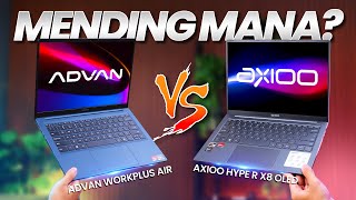 Perang ODM Local, Siapa TERBAIK?? Axioo Hype R x8 vs Advan Workplus Air