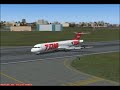 Escala Curitiba à Porto Alegre com Fokker 100 Tam.